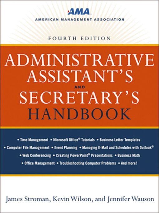 Title details for Administrative Assistant's and Secretary's Handbook by James Stroman - Available